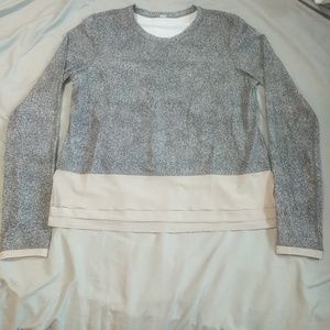 Long sleeve lululemon crop